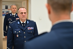 Funkcjonariusze podczas odznaczenia