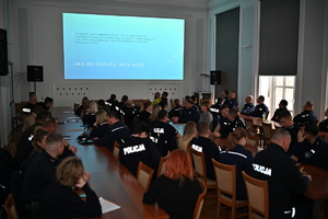 Uczestnicy podczas szkolenia