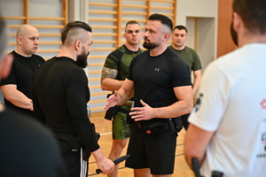 Funkcjonariusze podczas szkolenia