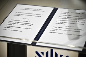 Policjanci podczas ślubowania