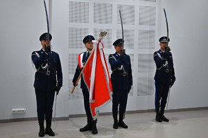 Policjanci podczas ślubowania