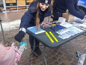 Policjanci podczas finału WOŚP na rzeszowskim Rynku