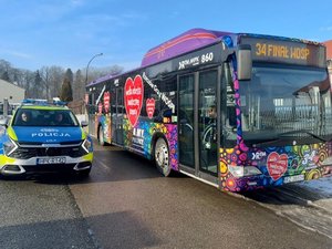 Policjanci podczas finału WOŚP na rzeszowskim Rynku