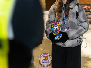 Policjanci podczas finału WOŚP w Leżajsku