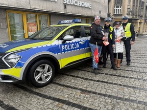 Policjanci z Przemyśla podczas finału WOŚP