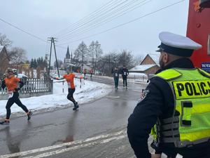 Policjanci ze Stalowej Woli podczas finału WOŚP