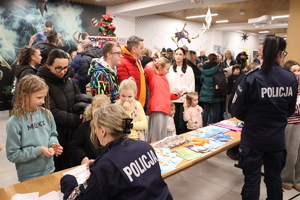 Policjanci z Dębicy podczas finału WOŚP