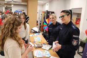 Policjanci z Dębicy podczas finału WOŚP