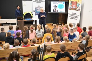 Zdjęcia z prowadzonych działań profilaktycznych