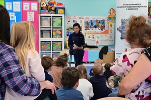 Zdjęcia z prowadzonych działań profilaktycznych