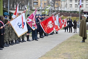 Uczestnicy obchodów Narodowego Dnia Pamięci Żołnierzy Armii Krajowej