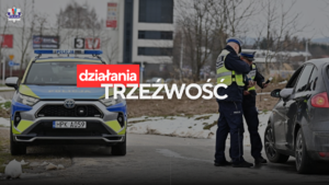 Policjanci Ruchu Drogowego w trakcie działań "Trzeźwość"