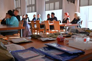 Uczestnicy podczas szkolenia