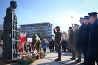 Uczestnicy obchodów Narodowego Dnia Pamięci Żołnierzy Wyklętych w Rzeszowie