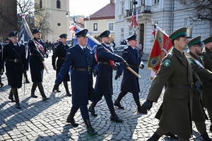 Uczestnicy obchodów Narodowego Dnia Pamięci Żołnierzy Wyklętych w Rzeszowie