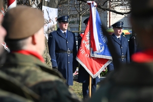 Uczestnicy obchodów Narodowego Dnia Pamięci Żołnierzy Wyklętych w Rzeszowie