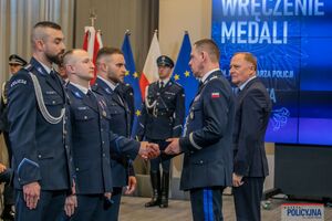Podkarpaccy policjanci uhonorowani medalami im. podkomisarza Policji Andrzeja Struja