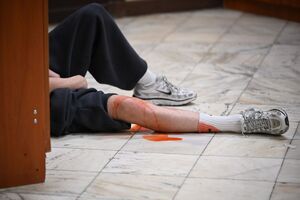 Policjanci podczas szkolenia