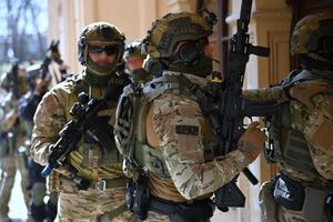 Policjanci podczas szkolenia