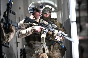 Policjanci podczas szkolenia