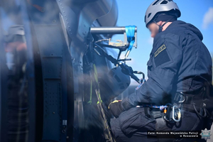 Policjanci podczas szkolenia