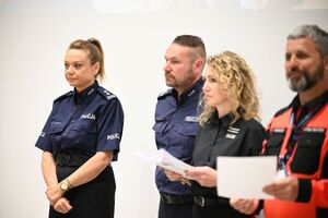 Uczestnicy podczas wojewódzkiego finału zawodów ratowników medycznych