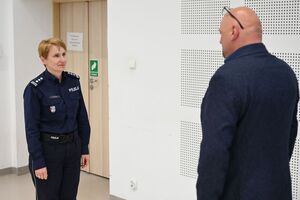 Funkcjonariusze podczas uroczystego zakończenia konkursu „Policjant Służby Kryminalnej Roku 2026"