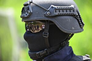 Policjanci podczas szkolenia