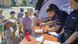 Policjanci podczas obchodów Święta Policji