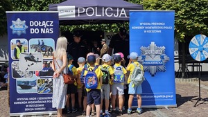 Policjanci podczas obchodów Święta Policji