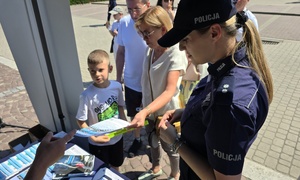 Policjanci podczas obchodów Święta Policji