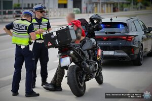 "Motocykl" - podsumowanie dwudniowych działań na podkarpackich drogach