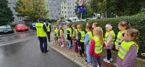 „Bezpieczeństwo - pierwsza klasa”  - policjanci na spotkaniu z dziećmi