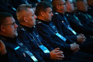 Policjanci podczas Carpathian Drone Summit 2026