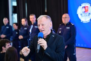 policjanci podczas castingu „Przyszłość a Ty”