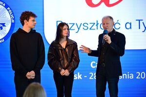 policjanci podczas castingu „Przyszłość a Ty”