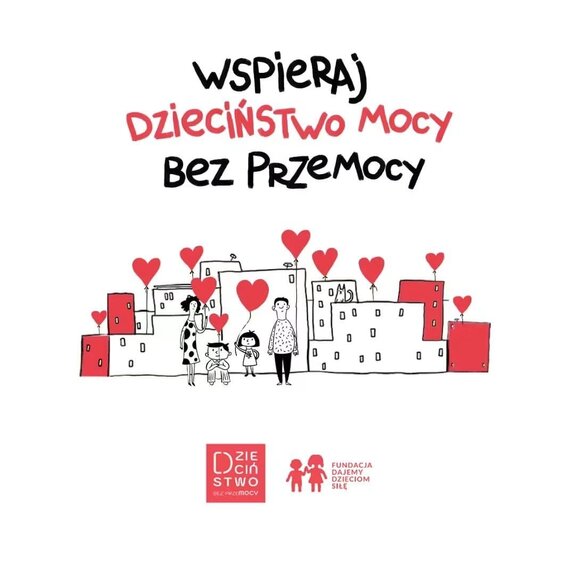 Plakat kampanii Dzieciństwo bez przemocy