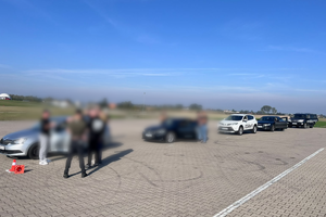 Kontrterroryści doskonalili technikę jazdy