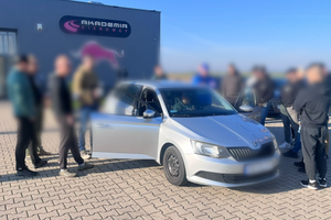 Kontrterroryści doskonalili technikę jazdy