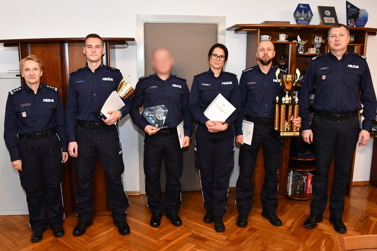 Sukces podkarpackich policjantów w konkursie Policjant Służby Kryminalnej Roku