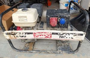 Na zdjęciu agregat prądotwórczy.