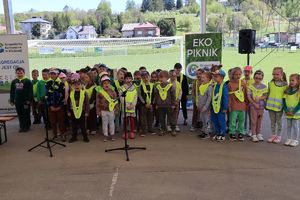 Na zajęciu przedszkolaki.