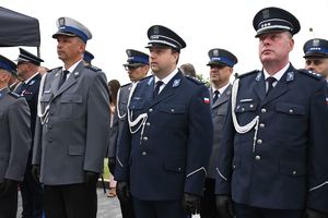 Na zdjęciu kadra kierownicza rzeszowskiej komendy.