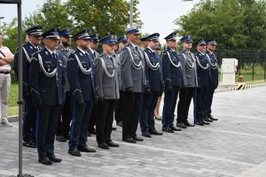 Na zdjęciu kadra kierownicza rzeszowskiej komendy.