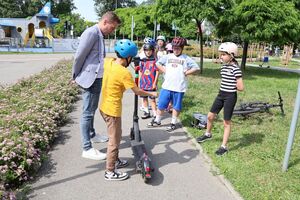 Policjanci egzaminowali uczniów z SP nr 6 w Rzeszowie na kartę rowerową.