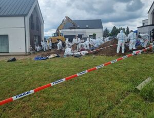 Policjanci zakończyli czynności w Lutoryżu.