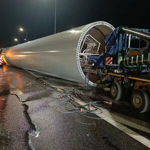 Zablokowana autostrada A4 na węźle Rzeszów-Wschód