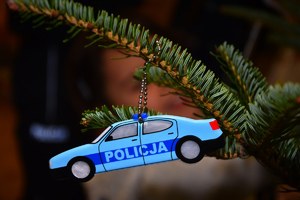 zabawka - radiowóz Policji