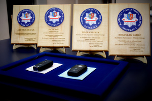 kluczyki do radiowozów