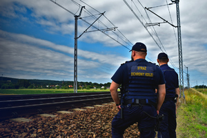 Wspólne działania ropczyckich dzielnicowych z Służbą Ochrony Kolei